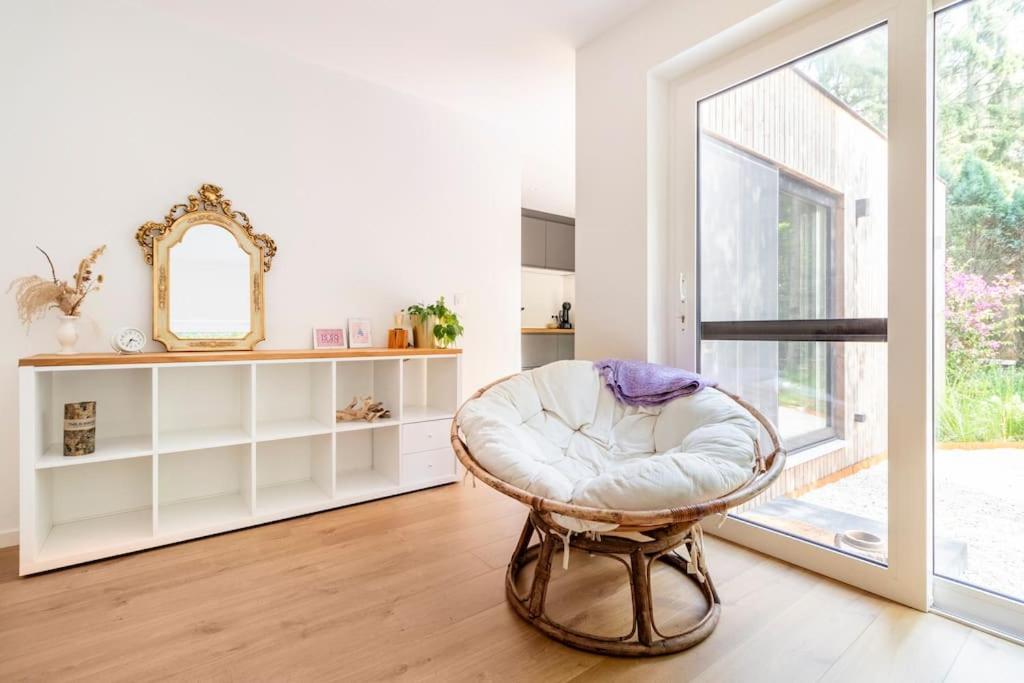 Luxe-Avontuur In Een Romantische Cabin In Het Bos Stekene Luaran gambar